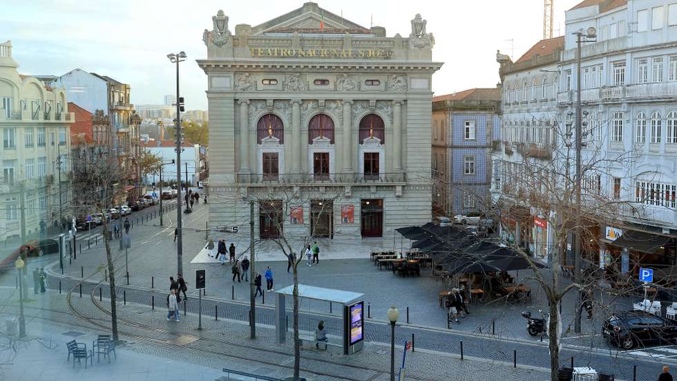 Teatro Nacional São João no Porto, 20 de outubro de 2023. ESTELA SILVA/LUSA