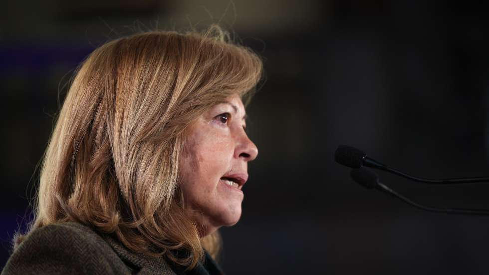 A ministra da Administração Interna, Margarida Blasco, preside ao lançamento da Campanha de Natal e Ano Novo 2024/2025 “Festas MAIs Seguras no Museu Nacional dos Coches, Lisboa, 16 de dezembro de 2024.  ANDRÉ KOSTERS/LUSA