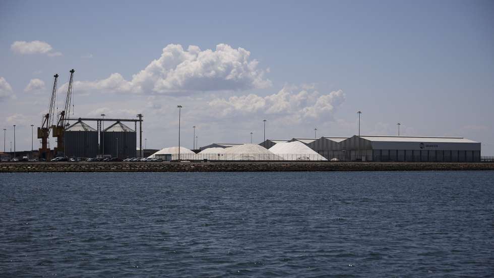Zona industrial e Porto de Aveiro, 22 de maio de 2023. "CARLOS M. ALMEIDA/LUSA