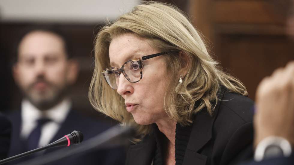 A ministra do Trabalho, Solidariedade e Segurança Social, Maria do Rosário Palma Ramalho, intervém durante a sua audição na  Comissão de Trabalho, Segurança Social e Inclusão, no âmbito da apreciação, na especialidade, do Projeto de Lei n.º 855/XV/1.ª (Cidadãos) — Alargamento da licença parental, na Assembleia da República, em Lisboa, 29 de janeiro de 2025. CARLOS M. ALMEIDA/LUSA