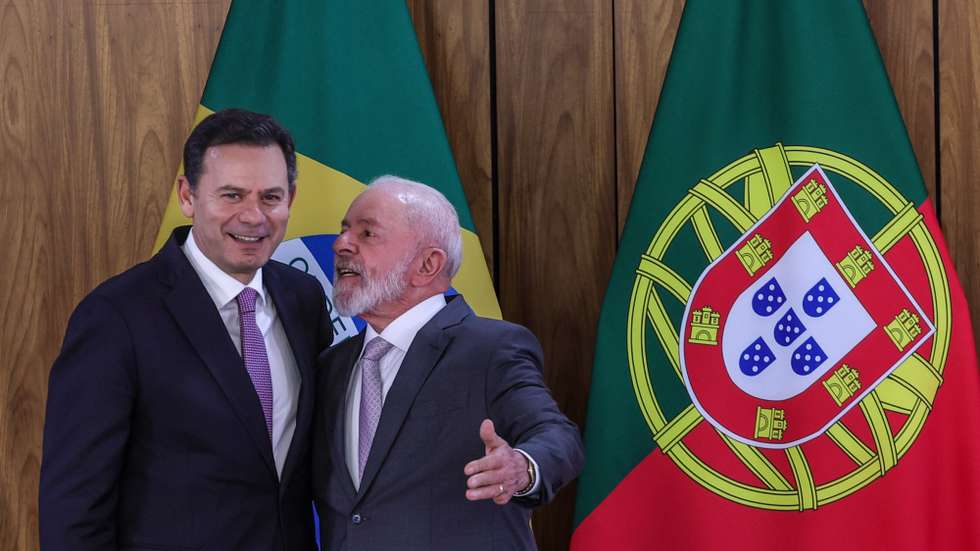 The Prime Minister of Portugal, Luís Montenegro, accompanied by the President of the Federative Republic of Brazil, Lula da Silva, during the traditional press conference marking the end of the “XIV Luso-Brazilian Summit”, held at the Planalto Palace, Brasilia, Brazil, February 19, 2025. Luís Montenegro, is in Brazil to take part in the “XIV Luso-Brazilian Summit”. ANTÓNIO COTRIM/LUSA