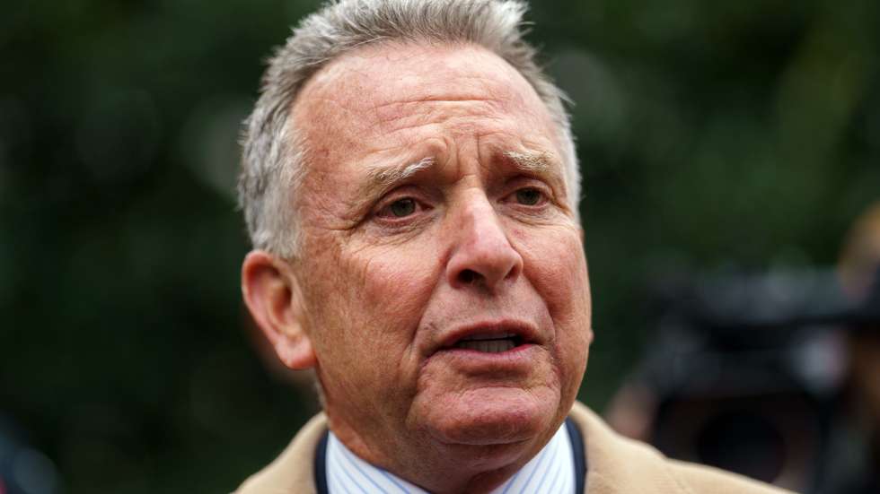 epa11945069 US Middle East envoy Steve Witkoff speaks to the media at the White House in Washington, DC, USA, 06 March 2025.  EPA/WILL OLIVER