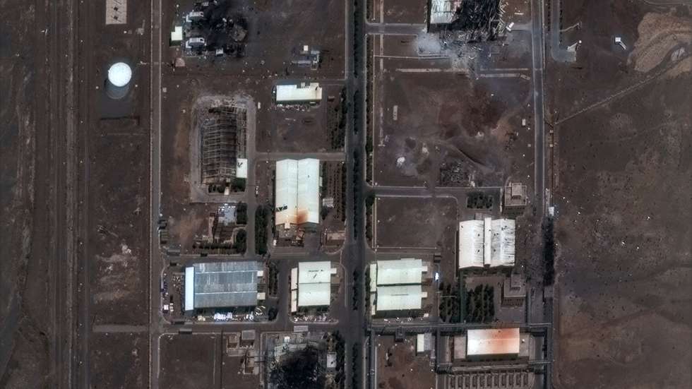 epa12175324 A handout satellite image made available by Maxar Technologies shows the damaged Natanz enrichment facility after Israeil aistrikes, in Natanz, Iran, 14 June 2025. Israel launched strikes on Iranian nuclear and military facilities on 13 June, targeting top generals and scientists. In retaliation, Iran launched waves of missiles and drones towards Israel.  EPA/MAXAR TECHNOLOGIES / HANDOUT -- MANDATORY CREDIT: SATELLITE IMAGE 2024 MAXAR TECHNOLOGIES -- THE WATERMARK MAY NOT BE REMOVED/CROPPED --HANDOUT EDITORIAL USE ONLY/NO SALES