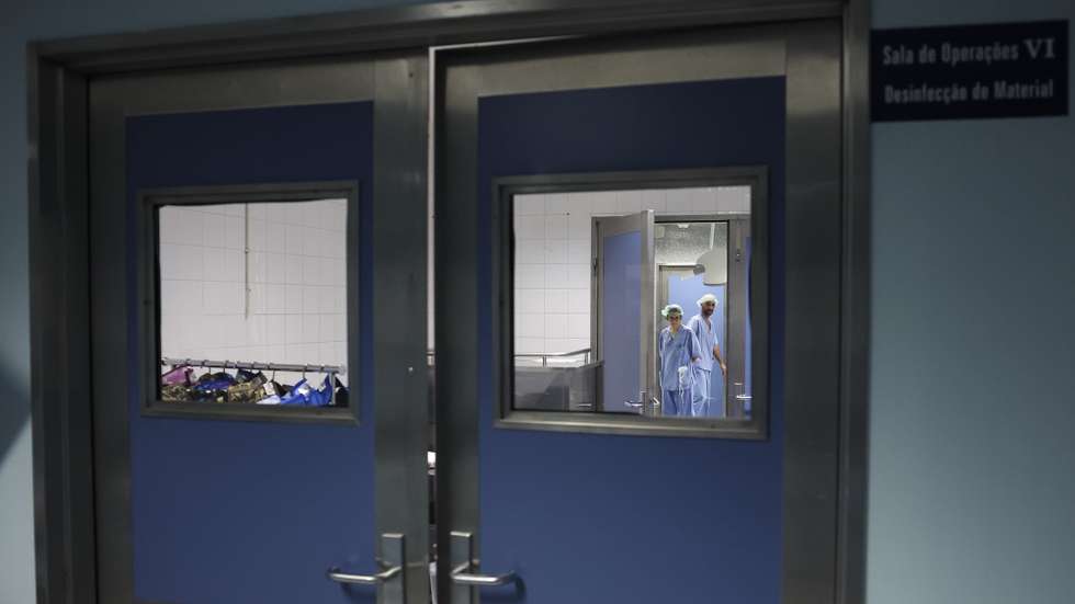 Aspetos da Unidade de Cirurgia Ambulatória do Centro de  Hospital Geral - Covões da Unidade Local de Saúde de Coimbra onde foram apresentados os mais recentes investimentos feitos e os em curso no hospital, no Hospital Geral – Covões, Coimbra, 26 de junho de 2025. PAULO NOVAIS/LUSA