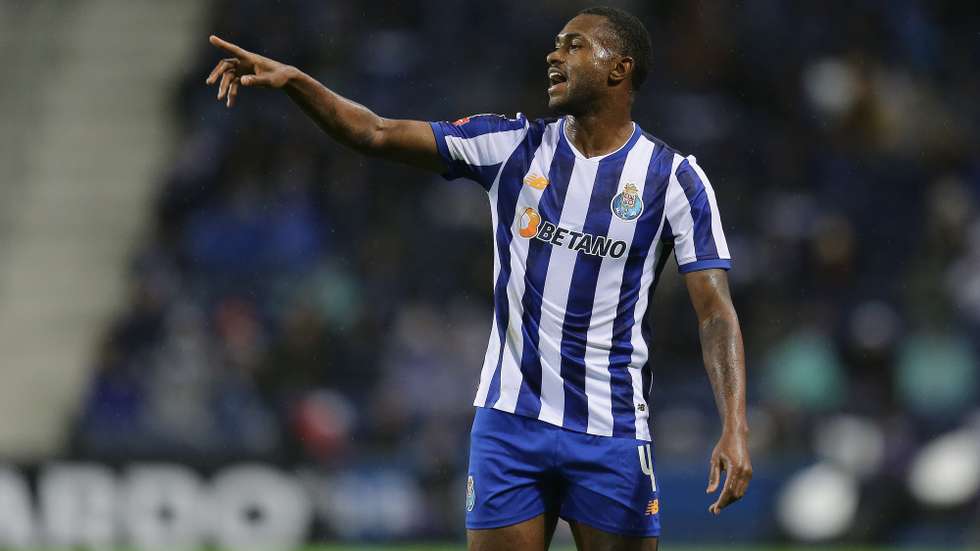 FC Porto player Otavio Ataide reacts during the Portuguese First League soccer match between FC Porto and Santa Clara at Dragao Stadium in Porto, Portugal, 26 January 2025. MANUEL FERNANDO ARAUJO/LUSA