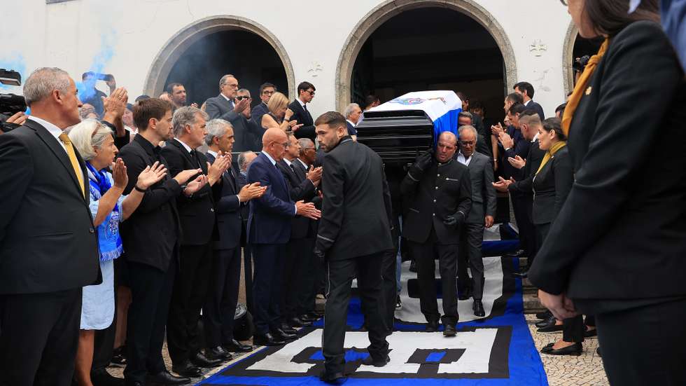 Funeral of former FC Porto captain Jorge Costa at Cristo Rei church, in Porto, Portugal, 07 August 2025. Porto’s football director Jorge Costa died aged 53, after a cardiac arrest at Porto’s training ground, the club announced on 05 August 2025. ESTELA SILVA/LUSA
