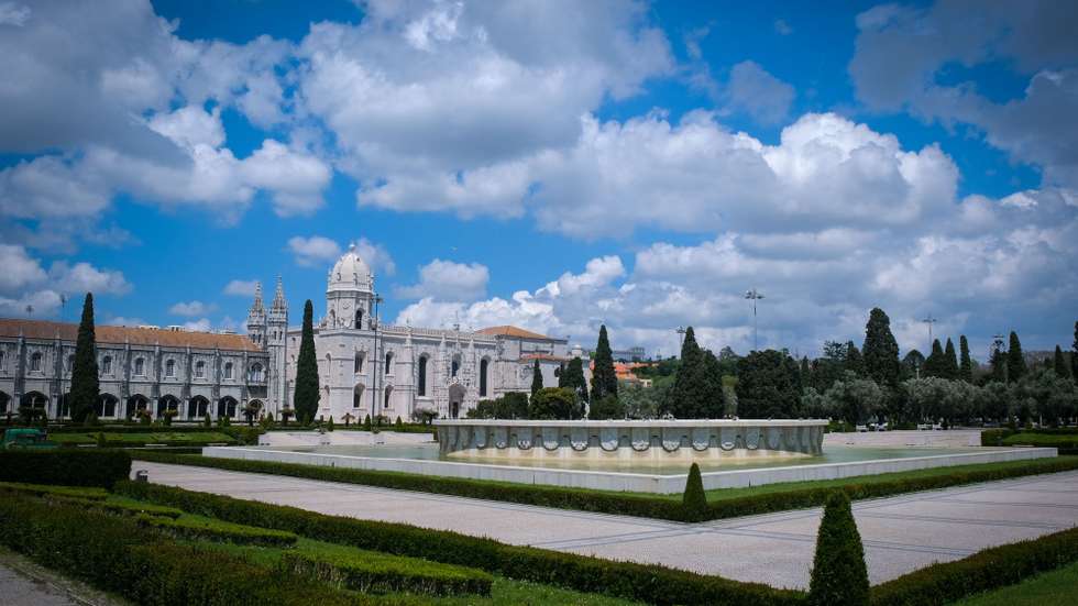 Mosteiro dos Jerónimos em Belém, Lisboa, 27 de abril de 2020.ANTÓNIO COTRIM/LUSA