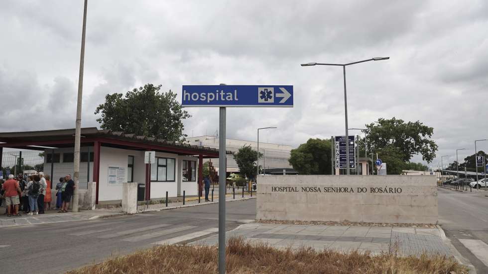 Hospital  Nossa Senhora do Rosário, no Barreiro, Setúbal, 12 de julho  de 2025. ANTÓNIO COTRIM/LUSA