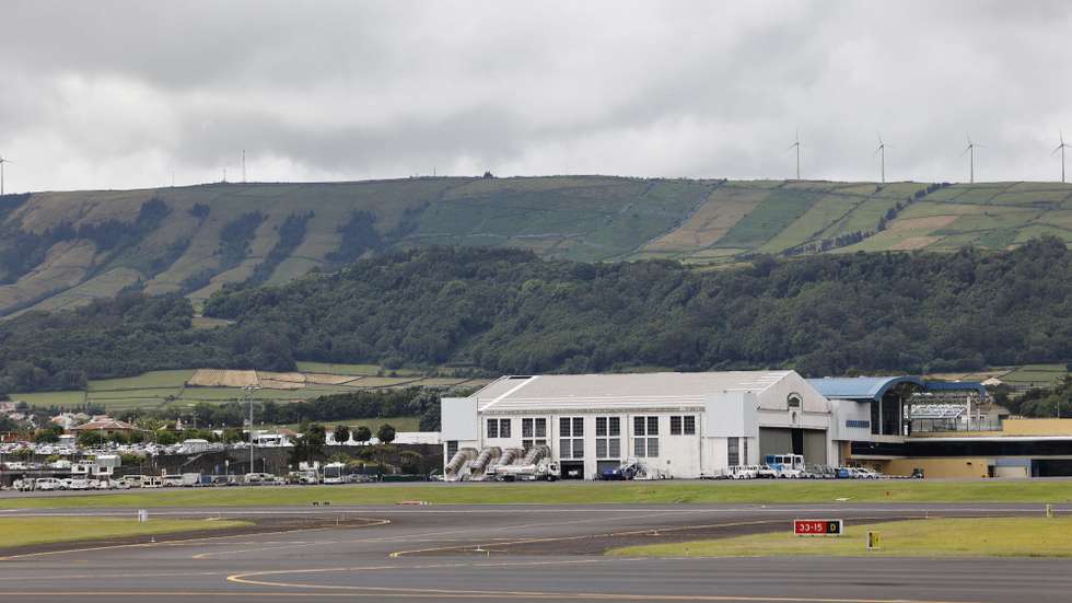Aerogare da Base das Lajes (BA4), Praia da Vitória, Ilha Terceira, Açores, 31 de julho de 2025. NUNO VEIGA/LUSA