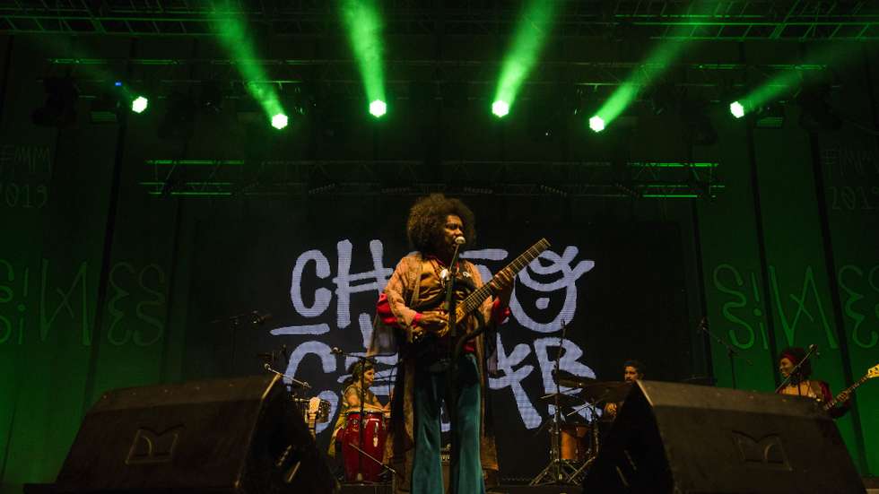 O músico brasileiro, Chico César, durante a atuação no Festival Músicas do Mundo, no Castelo de Sines, 27 de julho de 2019. TIAGO CANHOTO/LUSA




Acompanha Reportagem Texto e Vídeo (Filipe Pedro e Sofia Branco)