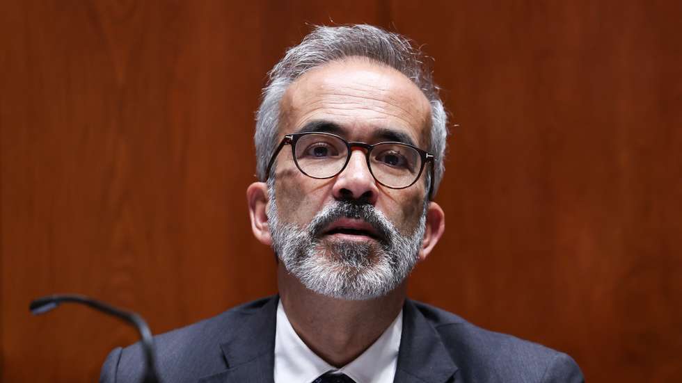 O ministro de Estado e dos Negócios Estrangeiros, Paulo Rangel, durante a sua audição na Comissão de Orçamento, Finanças e Administração Pública, na Assembleia da República, em Lisboa, 5 de novembro de 2025. ANTÓNIO COTRIM/LUSA