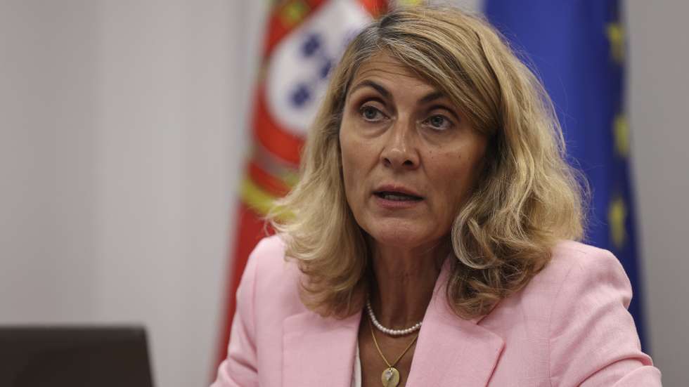 A Presidente do Conselho das Finanças Públicas (CFP) Nazaré da Costa Cabral intervém na conferência de imprensa do Conselho das Finanças Públicas sobre as perspetivas Económicas e Orçamentais 2025/2029, Lisboa, 22 de setembro de 2025. MIGUEL A. LOPES/LUSA