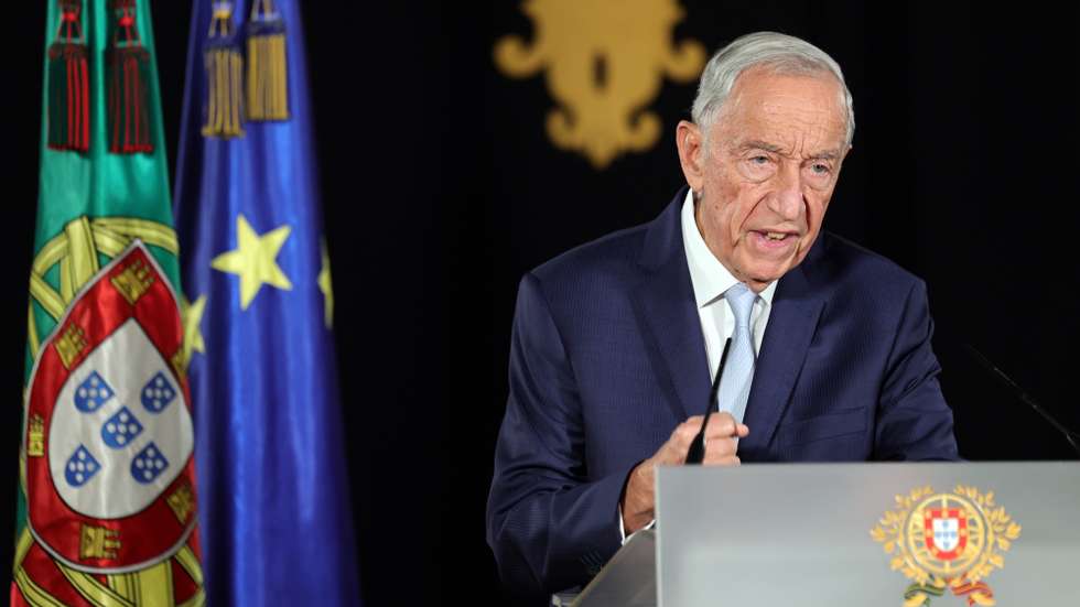 O Presidente da República, Marcelo Rebelo de Sousa, faz o seu discurso de Ano Novo, no Palácio de Belém, em Lisboa, 01 de janeiro de 2026. Marcelo Rebelo de Sousa faz hoje a sua última mensagem de Ano Novo enquanto Presidente da República, que prometeu que será mais curta devido à proximidade das eleições presidenciais de 18 de janeiro. MANUEL DE ALMEIDA/LUSA