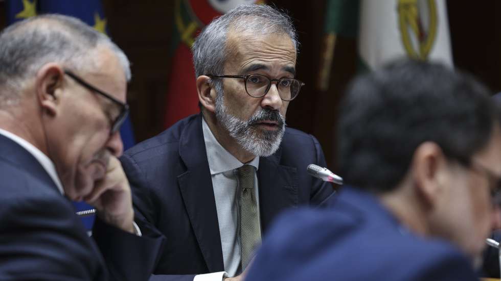 Ministro Negócios Estrangeiros Paulo Rangel ouvido na Comissão de Negócios Estrangeiros e Comunidades Portuguesas, esta tarde na Assembleia da República em Lisboa, 16 de dezembro de 2025. MIGUEL A. LOPES/LUSA