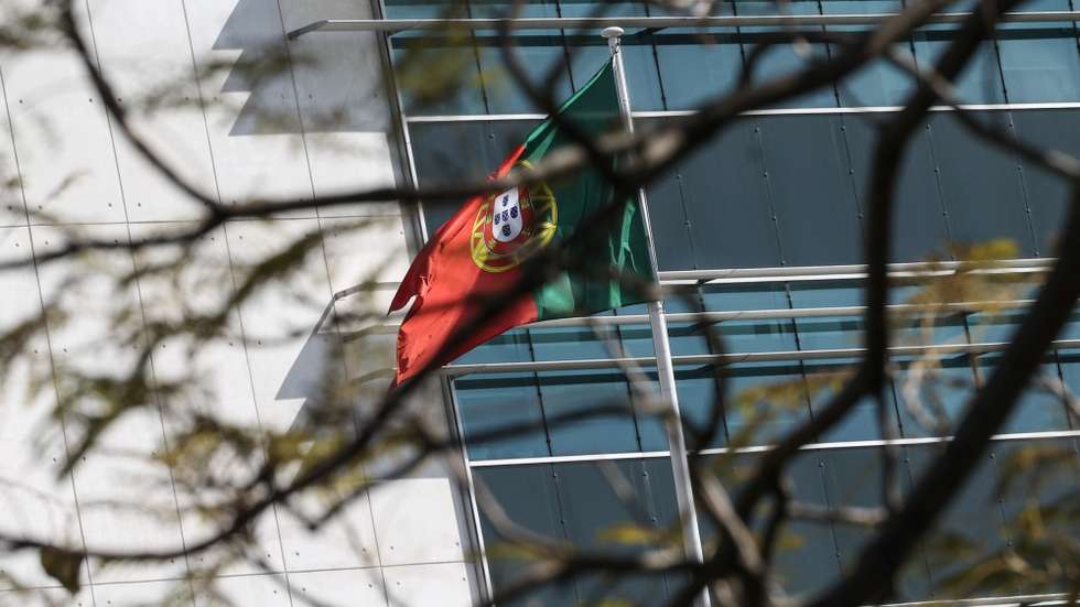 Bandeira de Portugal , Lisboa, 29 de março de 2023. ANTÓNIO COTRIM/LUSA