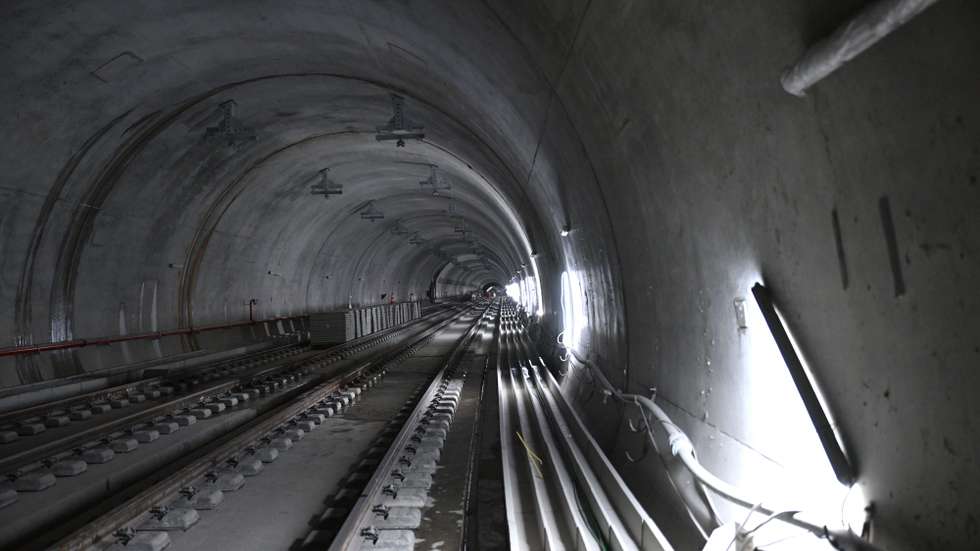 Obras da Linha Rosa da Metro do Porto. Porto, 09 de janeiro de 2026. FERNANDO VELUDO/LUSA