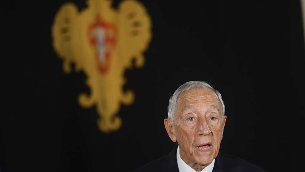 O Presidente da República, Marcelo Rebelo de Sousa, profere uma mensagem a propósito da realização do segundo sufrágio das Eleições Presidenciais de 2026, no Palácio de Belém, em Lisboa, 07 de fevereiro de 2026. ANTÓNIO PEDRO SANTOS/LUSA