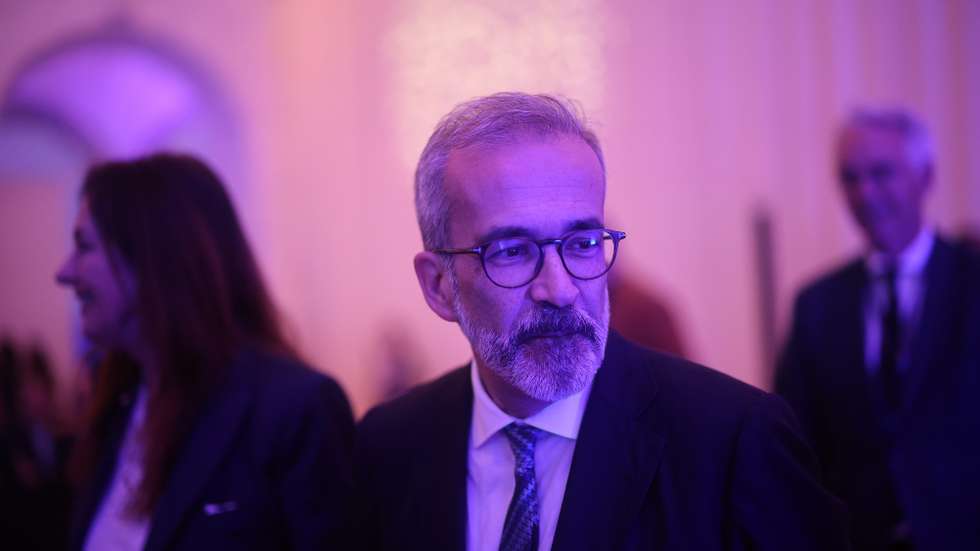 Paulo Rangel, ministro de Estado e dos Negócios Estrangeiros, durante o 35.º Congresso Nacional da Hotelaria e Turismo, no Centro de Congressos da Alfândega do Porto, 11 de fevereiro de 2026. ESTELA SILVA/LUSA