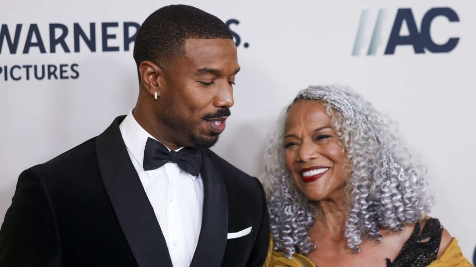 epa12539035 Honoree Michael B. Jordan (L) and his mother Donna Jordan attend the 39th Annual American Cinematheque Awards at the Beverly Hilton in Beverly Hills, California, USA, 20 November 2025. The 39th Annual American Cinematheque Awards honored actor and director Michael B. Jordan, celebrating his recent success in the film Sinners and his broader career as a producer and actor.  EPA/JILL CONNELLY