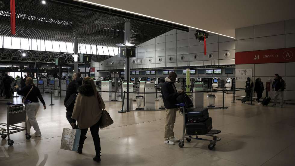 Instalações do Aeroporto Humberto Delgado, em Lisboa, 07 de janeiro de 2026. CARLOS M. ALMEIDA/LUSA