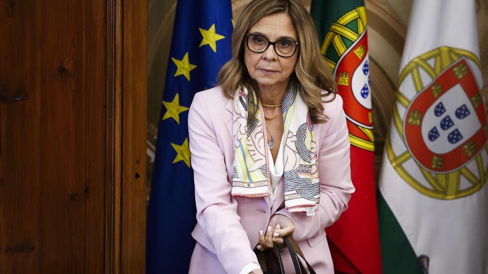 A ministra da Saúde, Ana Paula Martins, à chegada para a audição na Comissão de Trabalho, Segurança Social e Inclusão, na Assembleia da República, em Lisboa, 07 de maio de 2026. FILIPE AMORIM/LUSA