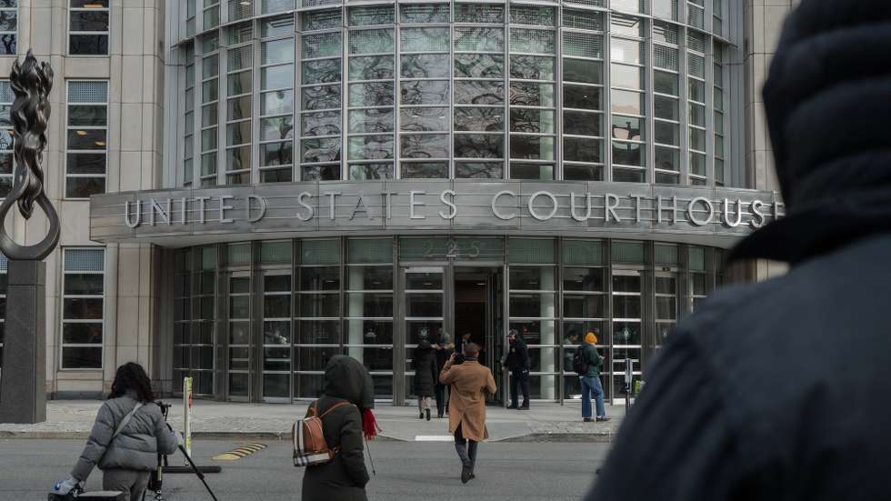 epa12579360 Media is seen outside Brooklyn Federal Court for arraignment of Terry Rozier and De’Niro Laster on charges tied to illegal sports betting and poker game schemes in New York, New York, USA, 08 December 2025. NBA player Terry Rozier was among 34 people arrested in late October 2025 in a sports betting and illegal poker case.  EPA/OLGA FEDOROVA