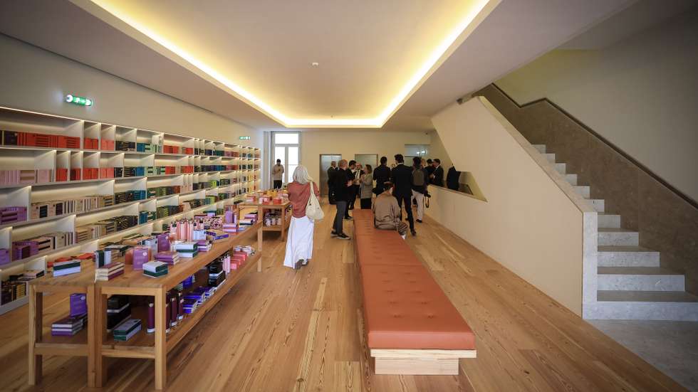 Expansão da Livraria Lello, no Porto, 24 de junho de 2026. O projeto de expansão física da Livraria Lello tem a assinatura do arquiteto português Álvaro Siza Vieira. JOSÉ COELHO/LUSA