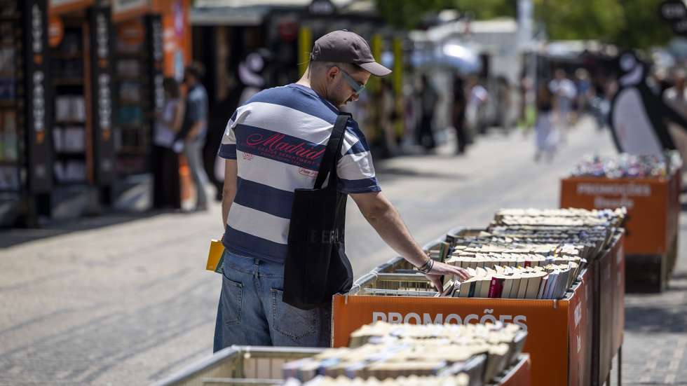 Abertura da 96ª Feira do Livro de Lisboa, que dura até 14 de junho, no Parque Eduardo VII, em Lisboa, 27 de maio de 2026. JOSÉ SENA GOULÃO/LUSA