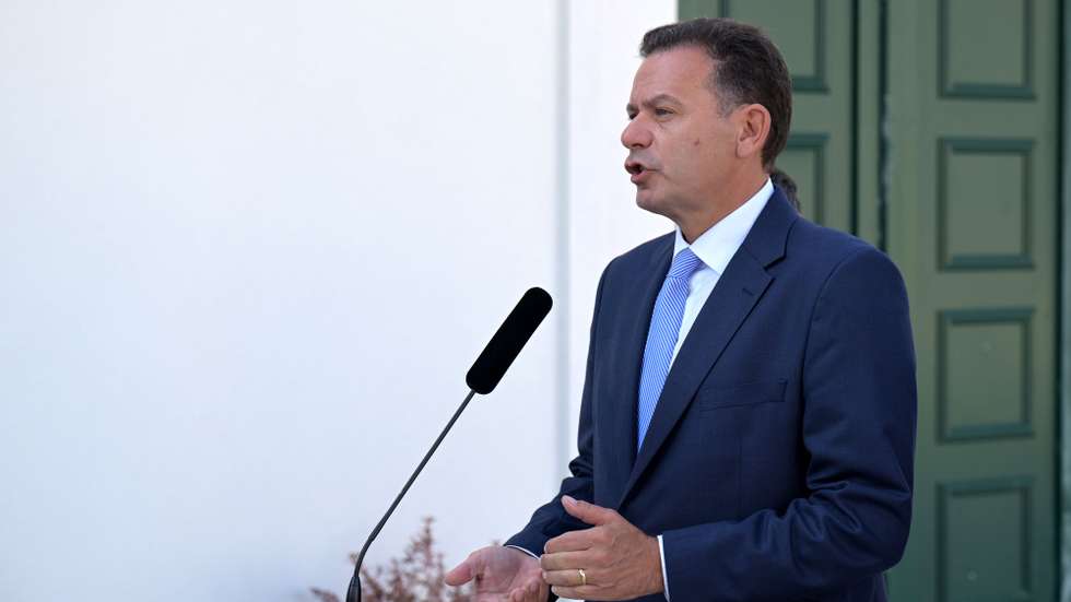 O primeiro-ministro, Luís Montenegro, discursa após a inauguração do Centro Tecnológico Especializado, no âmbito das comemorações dos 120 anos da Associação Comercial e Industrial de Vila do Conde, que decorreu na Escola Profissional de Vila do Conde, 31 de julho de 2026. FERNANDO VELUDO/LUSA