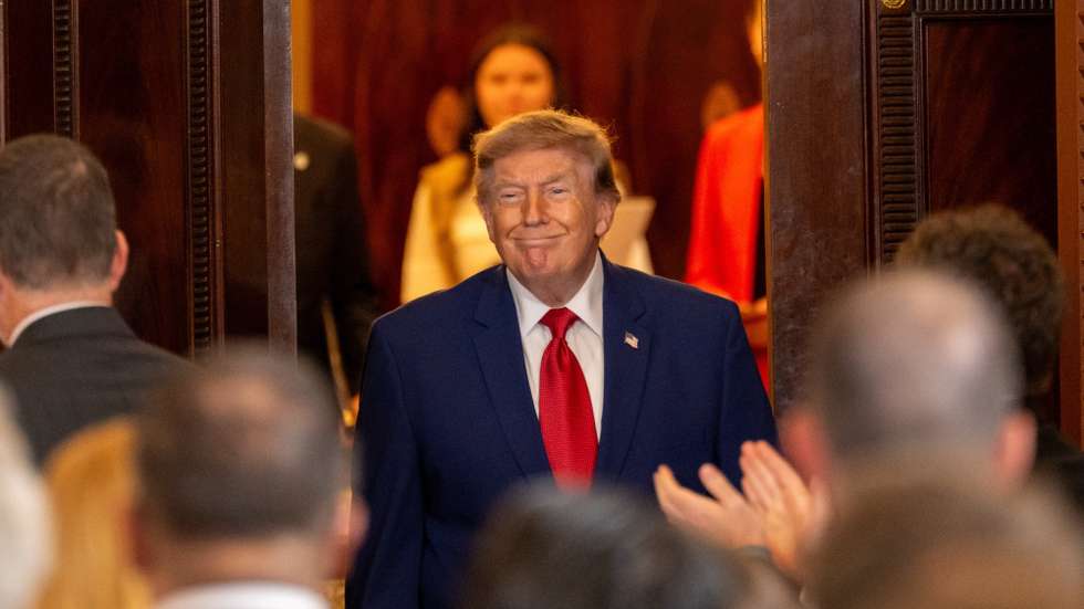 epa13155972 US President Donald Trump attends an American Mining Industry Roundtable at the State Department in Washington, DC, USA, 07 August 2026. US President Trump announced over 2 billion US dollars in critical mining and mining-related projects.  EPA/MATT KAMINSKY