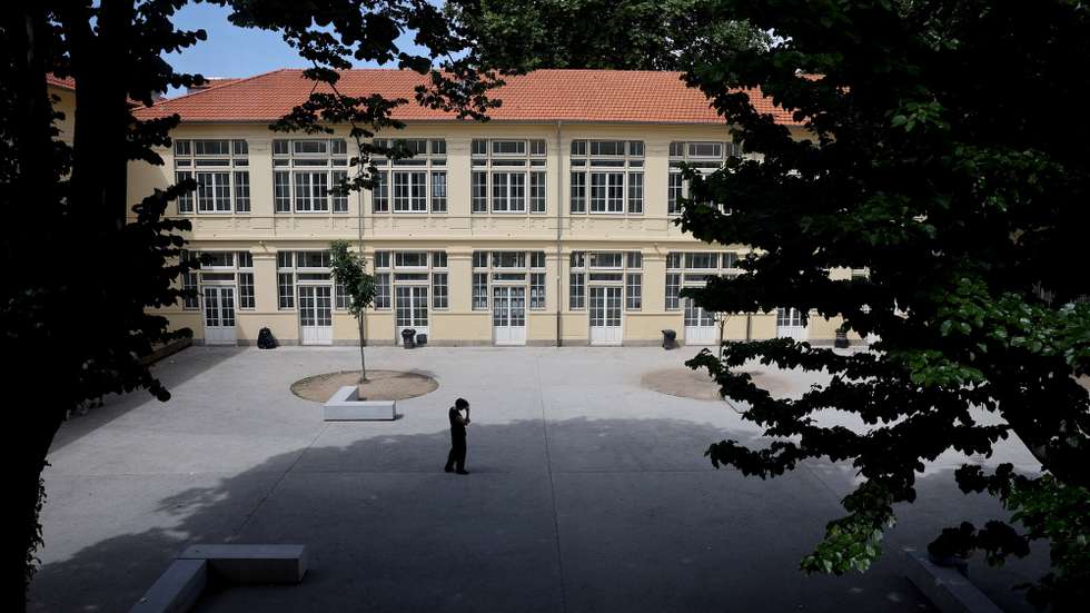 Escola Secundária Alexandre Herculano, no Porto, 25 de maio de 2026. ESTELA SILVA/LUSA
