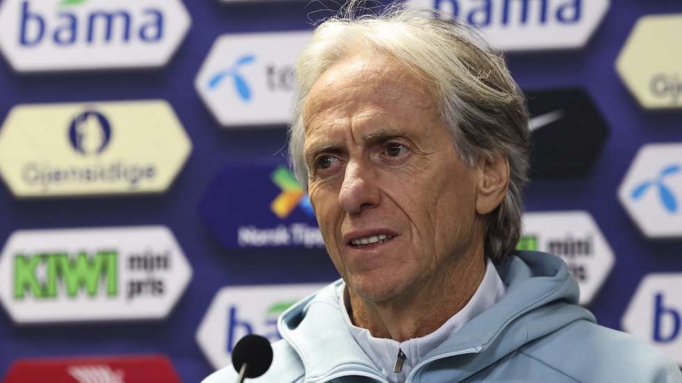 Portugal national team head-coach, Jorge Jesus, attends a flash interview ahead of their UEFA Nations League group stage match against Norway, at Ullevaal Stadium, Oslo, Norway, 26 September 2026. PAULO NOVAIS/LUSA