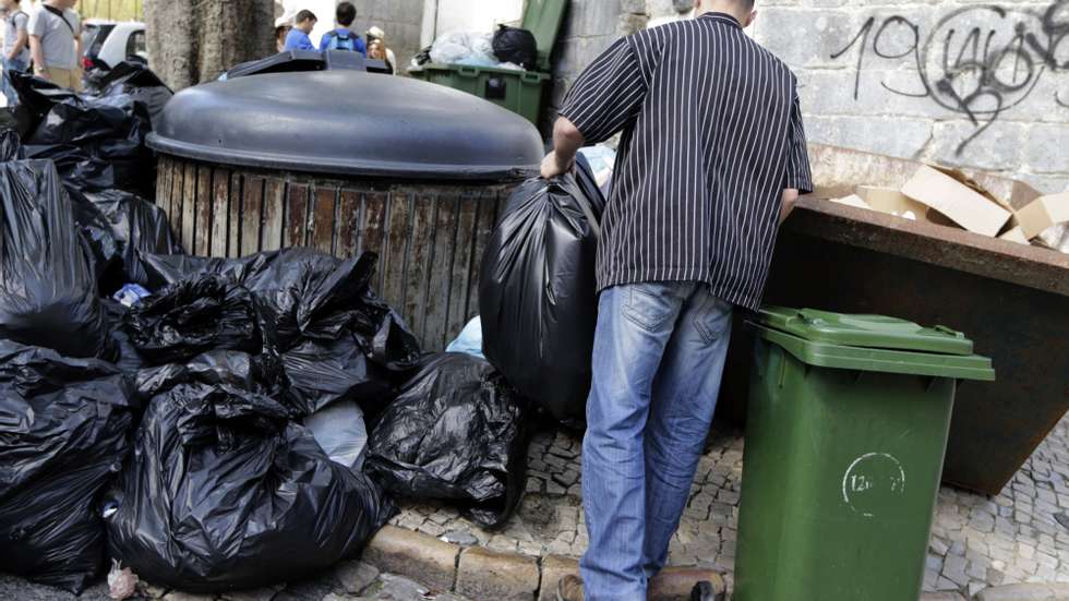 Greve na recolha do lixo