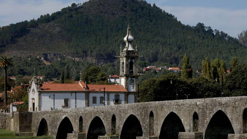 Ponte Romana sobre o rio Lima em Ponte de Lima, 25 de outubro de 2017. MANUEL ARAÚJO/LUSA