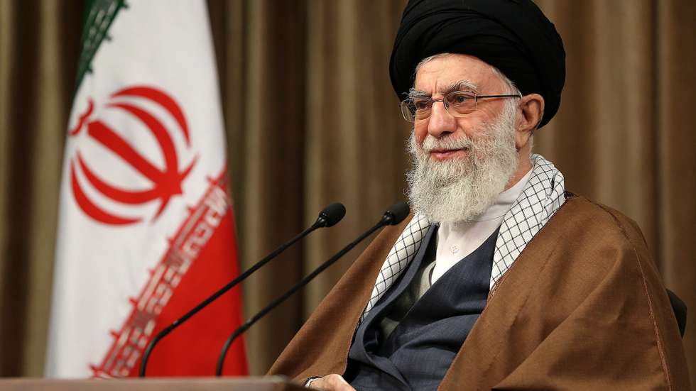 epa09067088 A handout photo made available by the Iranian supreme leader office shows Iranian supreme leader Ayatollah Ali Khamenei speaking during a live TV address in Tehran, Iran, 11 March 2021. According to supreme leader official website, Khamenei stressed that all the tension in region from making Islamic State (IS) terror group to war in Yemen 'were made by the US and its allies while blaming Iran over them'.  EPA/SUPREME LEADER OFFICE HANDOUT  HANDOUT EDITORIAL USE ONLY/NO SALES