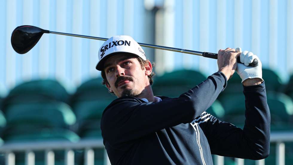 O golfista português Pedro Figueiredo