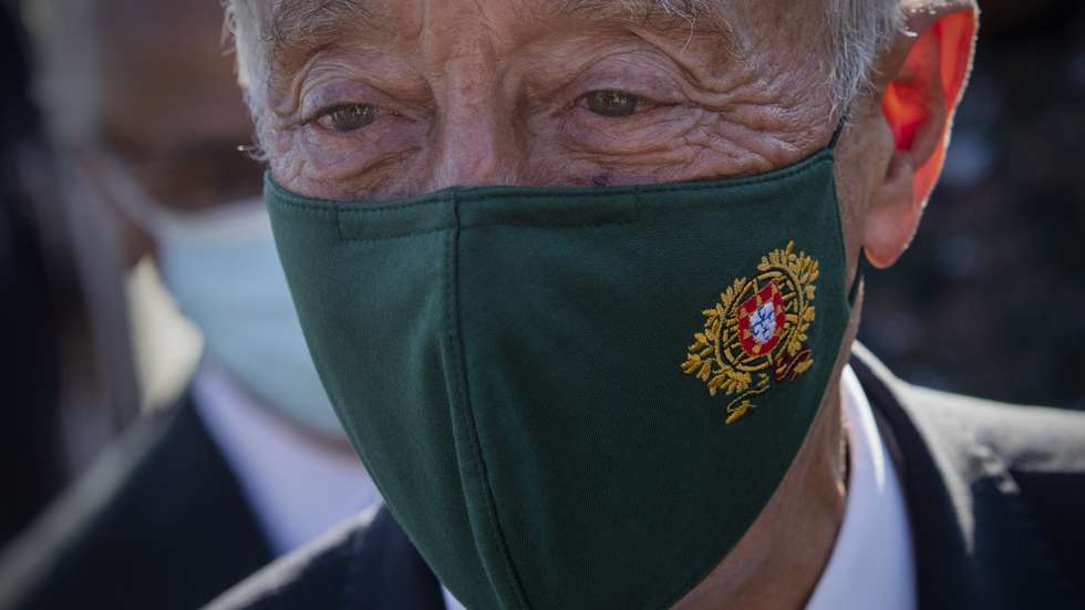 O Presidente da República Marcelo Rebelo de Sousa, durante a inauguração da Academia Aga Khan, em Maputo, Moçambique, 19 de março de 2022. Marcelo Rebelo de Sousa está em uma visita oficial de quatro dias a Moçambique. JOSÉ COELHO/LUSA