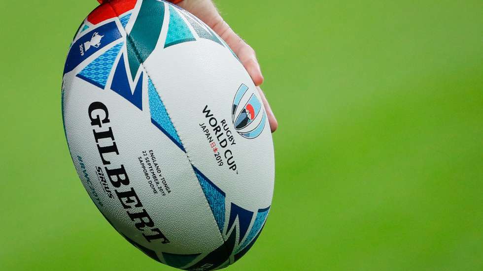 epa07855452 A details shot shows a player from Tonga holding a rugby ball during a training session ahead of the Rugby World Cup match between England and Tonga in Sapporo, Japan, 20 September 2019. The Rugby World Cup is being held in Japan and will run from 20 September to 02 November 2019.  EPA/MARK R. CRISTINO NO COMMERCIAL SALES / NOT USED IN ASSOCATION WITH ANY COMMERCIAL ENTITY  EDITORIAL USE ONLY/NO SALES