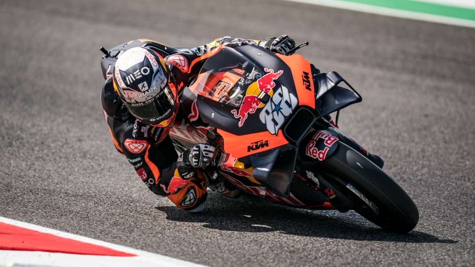 Miguel Oliveira saiu do 15.º posto, ganhou seis posições e fez em Mugello o terceiro top 10 da época, acabando no nono lugar