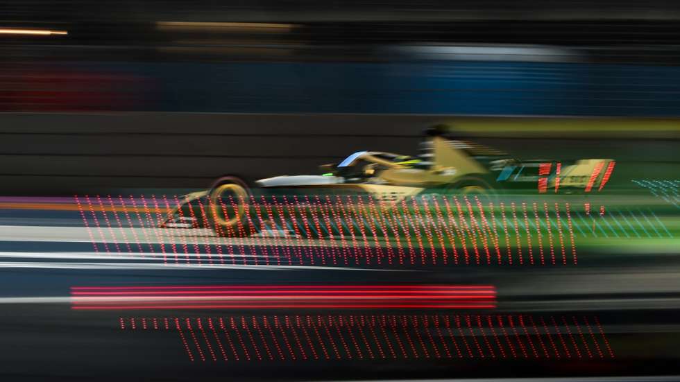 epa11072631 Belgian Stoffel Vandoorne of DS Team Penske drives his car during Practice 1 of the Formula E Mexican Grand Prix in Mexico City at the Autodromo de los Hermanos Rodriguez in Mexico City, Mexico, on 12 January 2024.  EPA/Jose Mendez