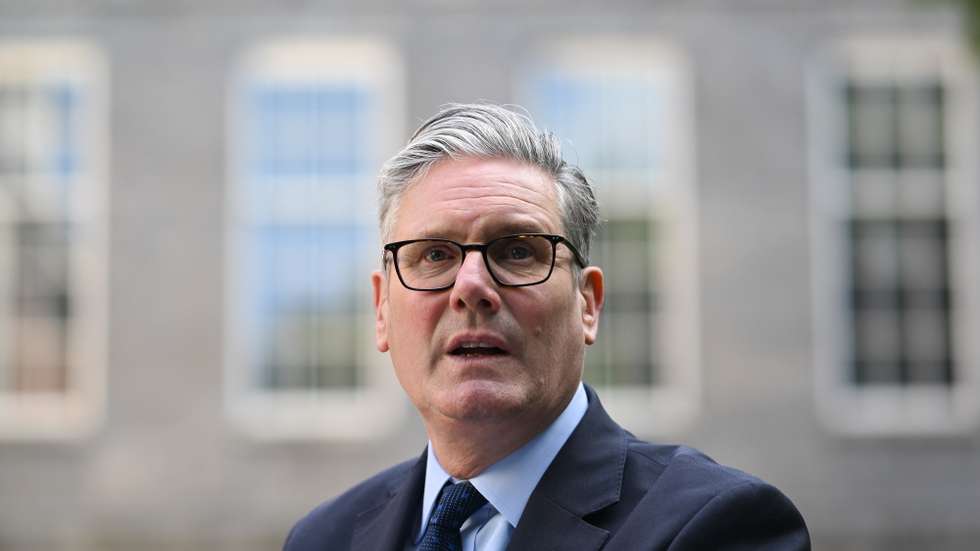 epa12168627 British Prime Minister Keir Starmer speaks during a reception for London Tech Week at Downing Street in London, Britain, 10 June 2025. London Tech Week is designed to bring together the innovators creating the technologies of the future, the investors who fund them and the enterprise tech leaders who adopt them.  EPA/JAIMI JOY / POOL
