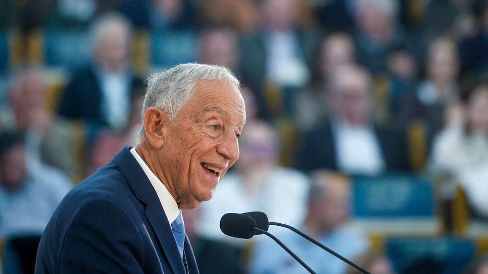 O Presidente da República, Marcelo Rebelo de Sousa, intervém no Congresso Comemorativo dos 50 anos da CAP no Pavilhão de Portugal, no Parque das Nações, em Lisboa, 25 de novembro de 2025. O Congresso decorre sob o tema "A evolução da Agricultura e da Floresta Portuguesas desde 1975, no contexto da mudança socioeconómica e política do país" e reúne académicos e especialistas para olhar para a evolução da economia, da agricultura e da floresta portuguesas e projetar o futuro. ANTÓNIO PEDRO SANTOS/LUSA