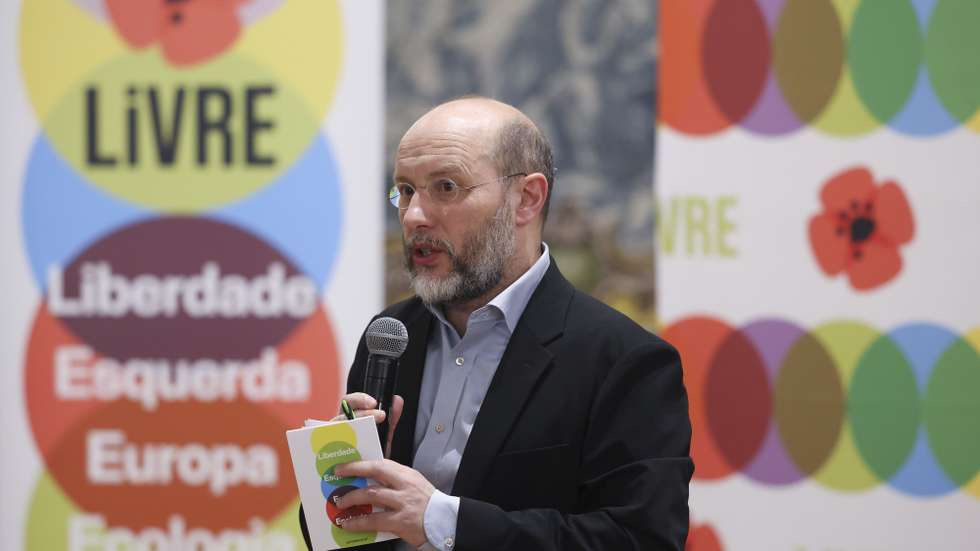 O co-porta-voz do Livre, Rui Tavares, intervem durante a II Conferência “Trabalhar (n)o Futuro”, organizada pelo grupo parlamentar do Livre, que decorreu na Assembleia da República, em Lisboa, 18 de maio de 2026. ANTÓNIO COTRIM/LUSA