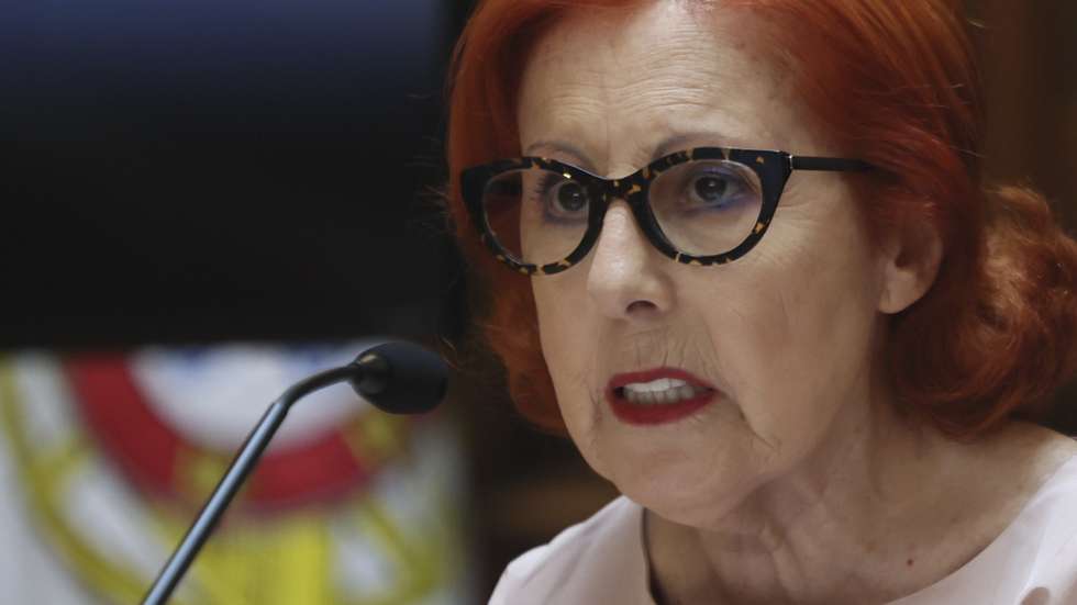 A ministra do Ambiente e Energia, Maria da Graça Carvalho, durante a audição na Comissão de Ambiente e Energia. na Assembleia da República, Lisboa, 01 de julho de 2026.  MANUEL DE ALMEIDA/LUSA