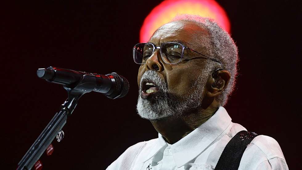 epa13221200 Brazilian singer Gilberto Gil performs on the fourth day of the Rock in Rio 2026 festival in Rio de Janeiro, Brazil, 07 September 2026.  EPA/André Coelho