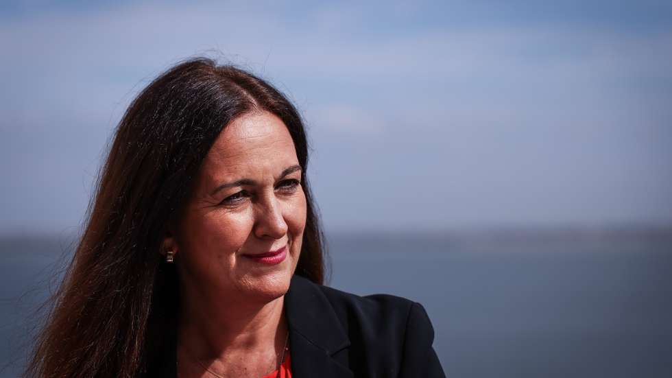 A ministra da Justiça, Rita Alarcão Júdice, discursa durante a cerimónia de abertura de cursos para magistrados e juízes, em Lisboa, 02 de outubro de 2026. RODRIGO ANTUNES/LUSA