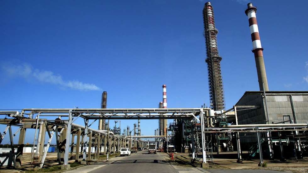 Refinaria de Leça da Palmeira, em  Matosinhos, 26 de Setembro de 2007. ESTELA SILVA/LUSA
