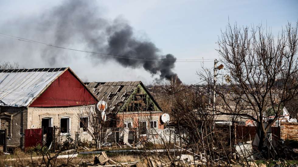 epa12531068 A handout photo made available by the press service of the 24th Mechanized Brigade of the Ukrainian Armed Forces on 17 November 2025 shows the frontline city of Kostyantynivka of Donetsk region, Ukraine, 16 November 2025 (issued 17 November 2025), amid the ongoing Russian invasion. Russian troops entered Ukrainian territory on 24 February 2022, starting a conflict that has provoked destruction and a humanitarian crisis.  EPA/24TH MECHANIZED BRIGADE OF UKRAINIAN ARMED FORCES HANDOUT  HANDOUT EDITORIAL USE ONLY/NO SALES