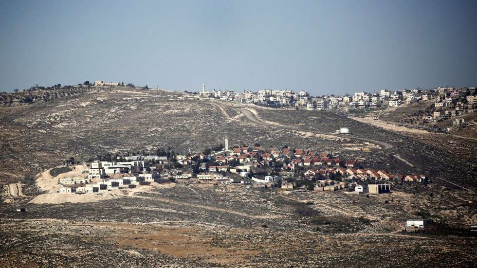 Existem vários colonatos ilegais em território palestiniano da Cisjordânia