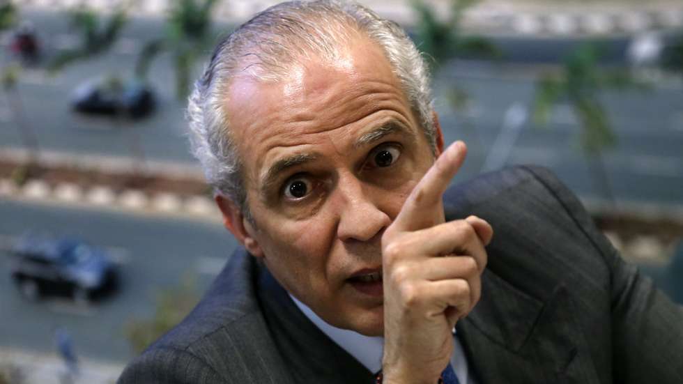 Gonçalo Moura Martins, CEO do Grupo Mota-Engil, durante a apresentação dos resultados anuais da empresa relativo a 2013,  Oeiras, 31 de  março de 2014.  MANUEL DE ALMEIDA / LUSA